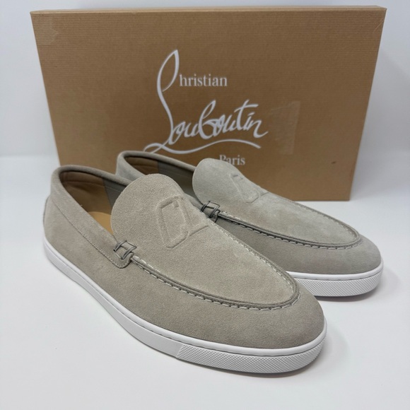 Christian Louboutin Other - Christian Louboutin Varsiboat Suede Shoes